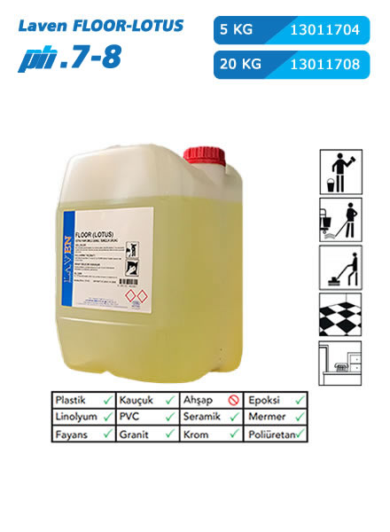 Brc Kozmetik / Genel Temizlik Ve Zemin Bakım Ürünleri / BRC Floor - Lotus